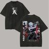 New Jujutsu Kaisen Zenin Maki Anime Tshirt Gothic Y2k Vintage Washed T-shirt Men's Unisex Clothing Cotton Tees Tops 2026 Summer