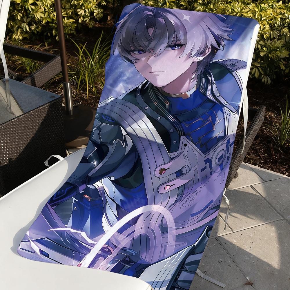 Game Xiangli Yao Wuthering Waves Towel Sports Quick Dry Travel Camping Gear Sandproof Soft Light Large Beach Towel