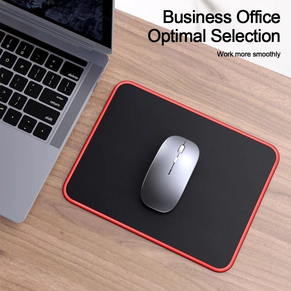 Black Mouse Pad Large Size Desk Mat New Mousepad  Office