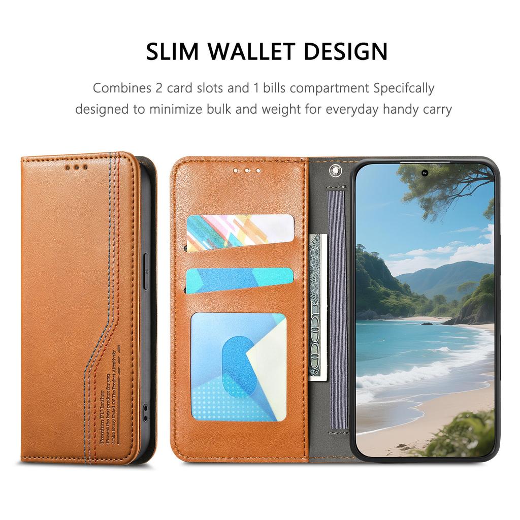Multifunktionales Vintage-Luxus-Etui für Motorola Moto E15/G05/G15/G75/G85...Ständer + Kartenfach + Rutschfeste Handschlaufe | Wildleder & Leder (4 Farben)