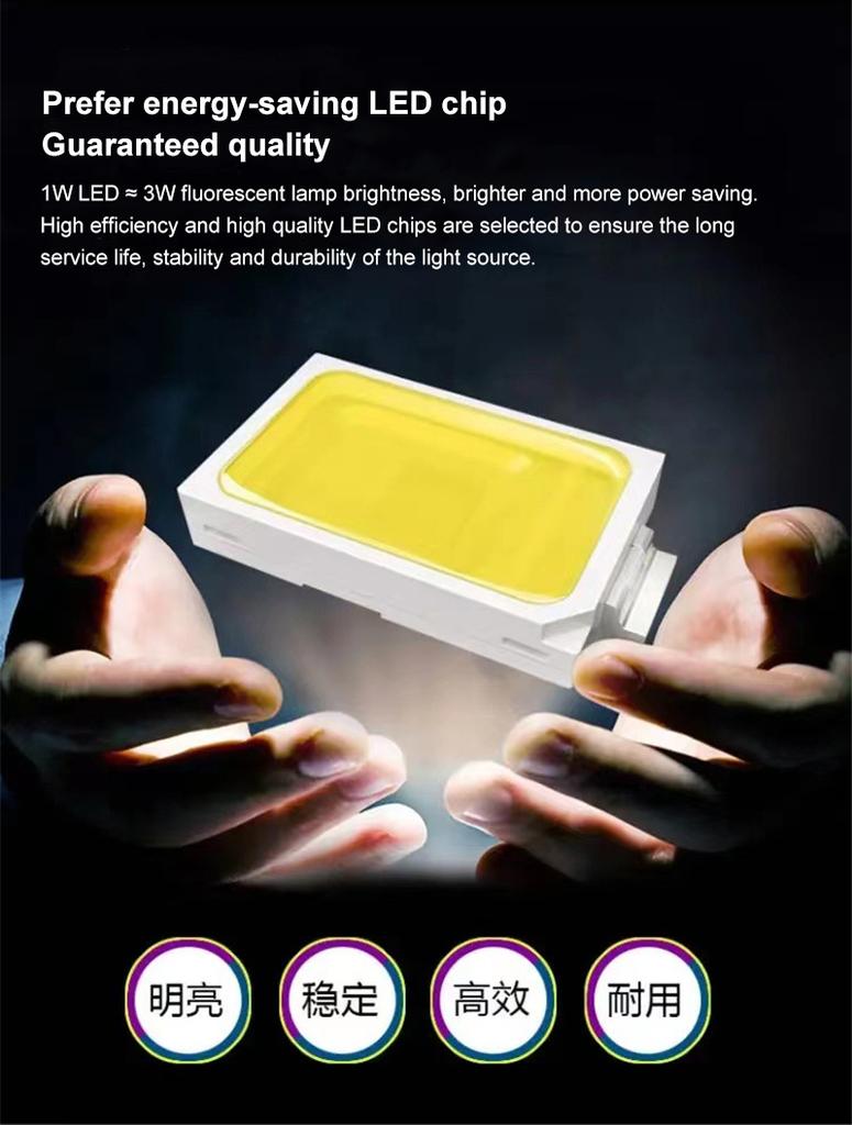 LED Rechargeable Bulb Outdoor Camping Artifact Household Power Outage Super Bright Rain Proof Rechargeable Emergency Light