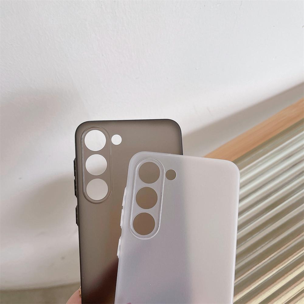 Custodia Sottile Opaca Traslucida Per Samsung S26 S25 S24 S23 S22 Plus Ultra FE A32 A52 A72 A53 A73 A33 A23 A54 Note20 Paraurti in TPU Capa