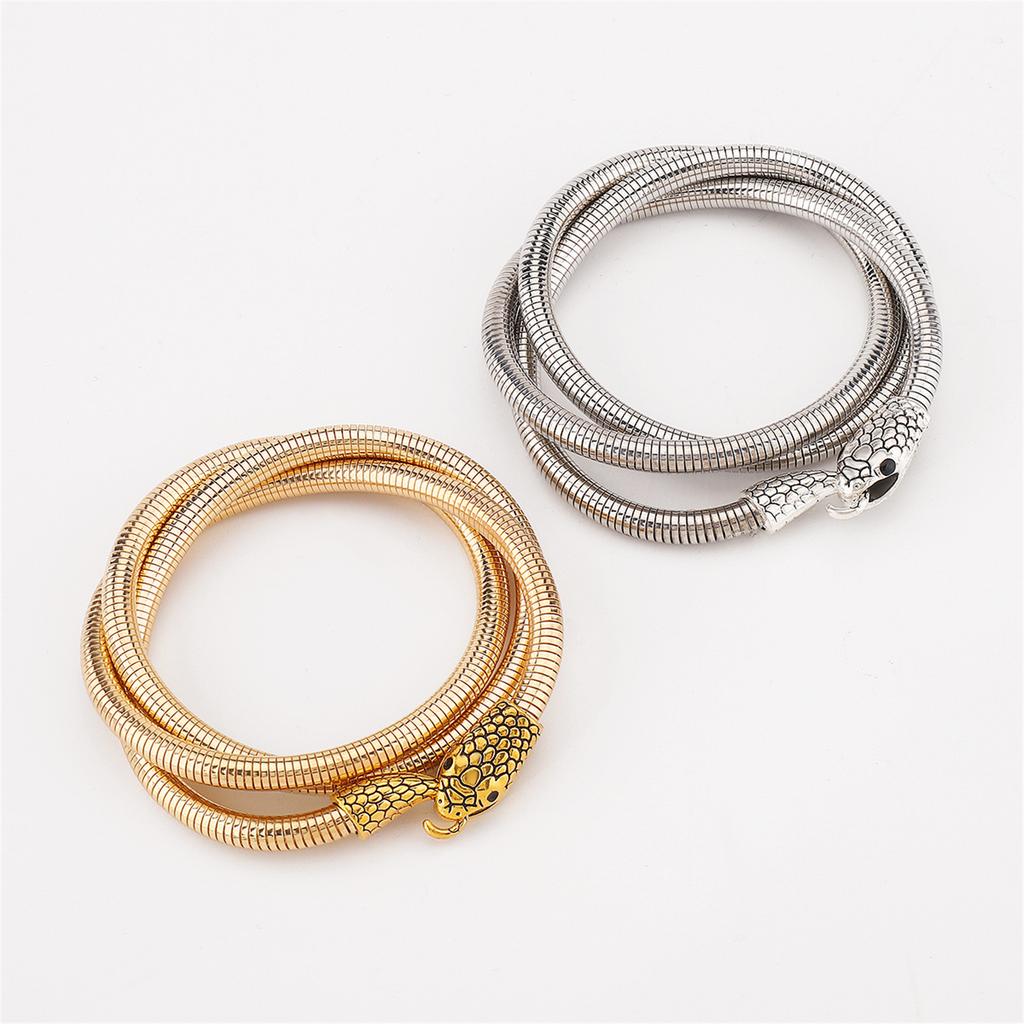 Adjustable Snake Necklace Alloy Charm Bracelet Wristband Jewelry Gift For Seamless Style Transition