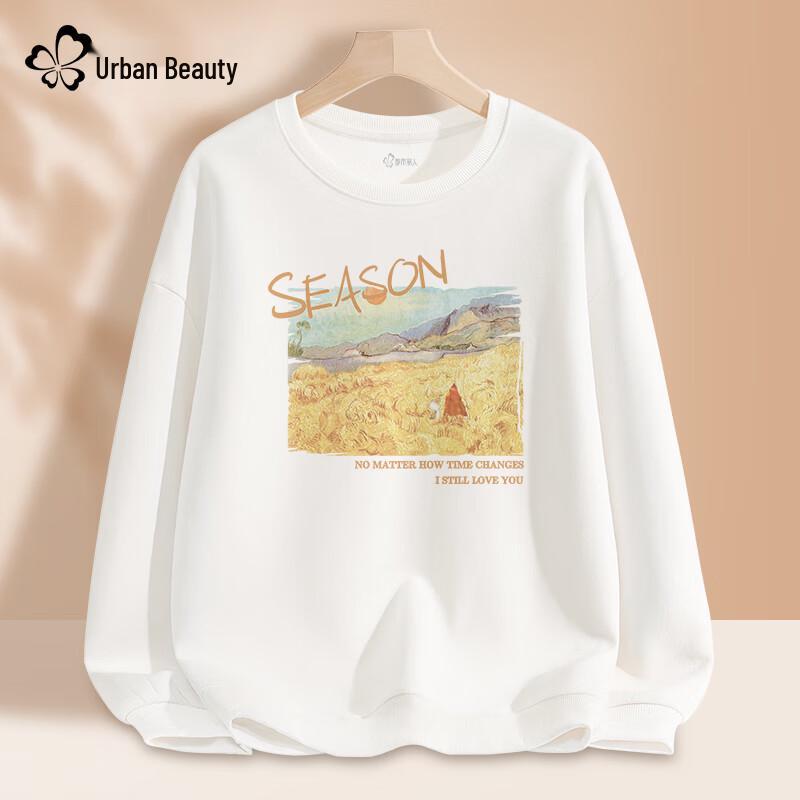 Women's Relaxed Fit Round Neck Sweatshirt