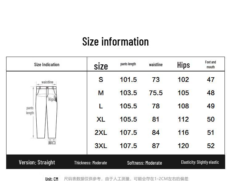 PEACEBIRD Men's Straight Fit Embroidered Casual Pants