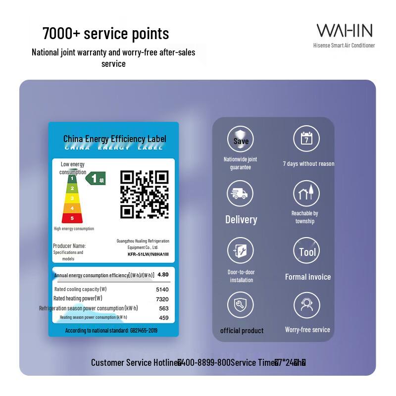 Hualing Ultra Power Saving Pro Inverter Cabinet Air Conditioner