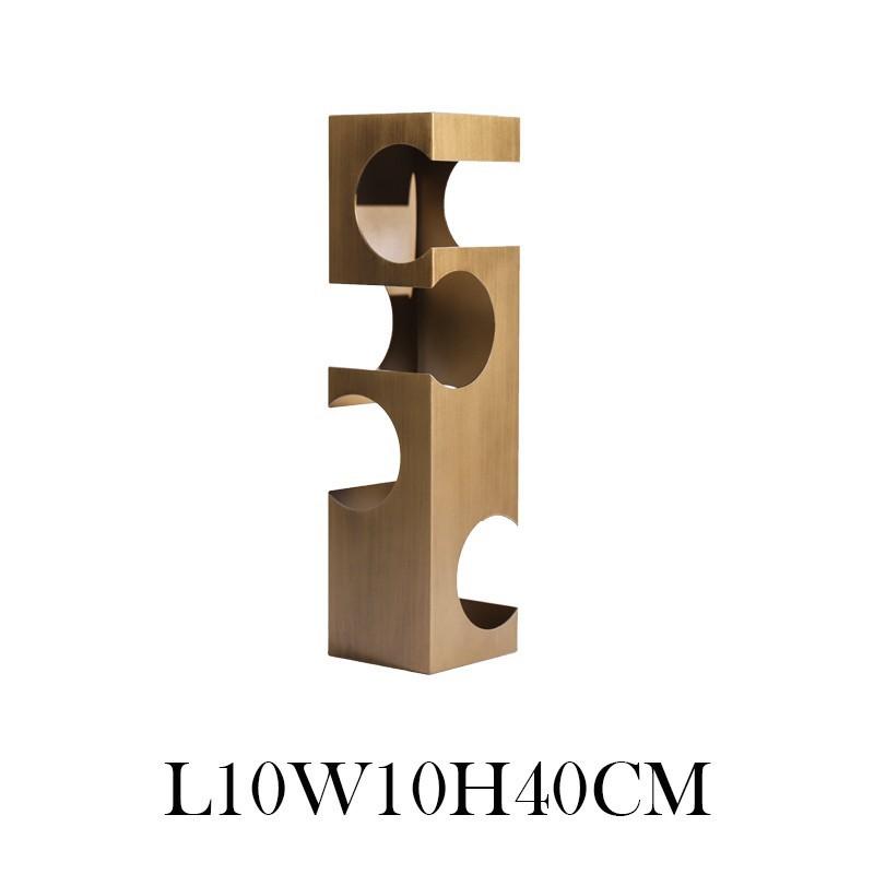 Nordic Style Metal Wine Rack Living
