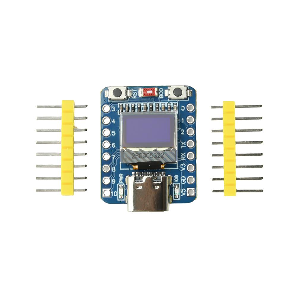 

ESP32-C3 0.42-Inch OLED White Light Display Development Board WiFi Bluetooth-compatible Ceramic Antenna Type-C ESP32 For Arduino
