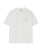 BROMPTON LONDON Reflective Graphic Mesh Half T-Shirt - White (P263Mts106)