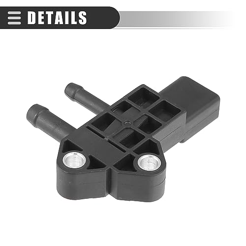 Motoforti Car Manifold Air Pressure Sensor Replacement for Mazda 3 Plastic No. 22627-AA500 Black