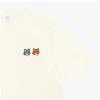 Maison KiTsune Men Double Fox Head PaTch ShorT Sleeve T shirT Om011cfkj7025 P702