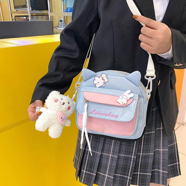 [3531 people collect] Girls bag 2025 new cute student girls big children small backpack children