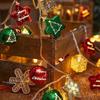 Festive Gold LED Christmas String Lights