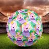 Pink Pig Print Size 5 Soccer Ball, Standard Match Football for Sports Game and Team Practice, Ideal Gift for Soccer Fans