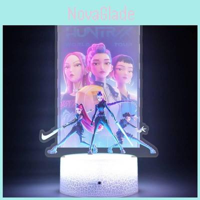 Kpop Dämonenjäger Mehrfarbig 16 Farben Nachtlampe Mit Fernbedienung Für Fan-Sammlerstücke