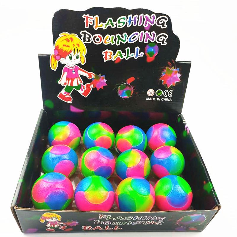 Pet Light-Up Flashing Ball Toy for Small Dogs: French Bulldog, Corgi, Shiba Inu