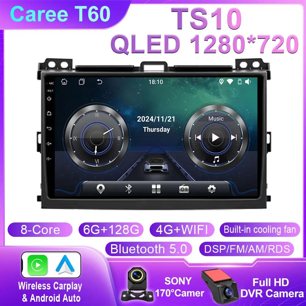 Android Car Radio For Toyota Land Cruiser Prado 120 3 III For Lexus GX470 GX 470 J120 2002 - 2009 Car Multimedia Video Player BT