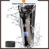 2025 New Beard Shavers for Men Electric Razor Cordless USB Rechargeable Triple Blades Shaver Electric Shaver Waterproof FK-373