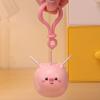 1/2Pcs Pig Keychain Pendant with Flapping Wings Pull String to Vibrate