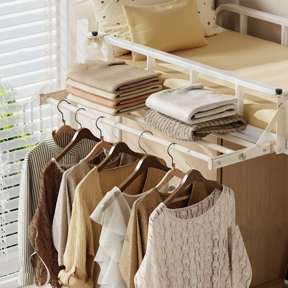 Carbon Steel Radiator Drying Rack Wall Mounted Shoes Storage Rack Clothing Racks Laundry Room