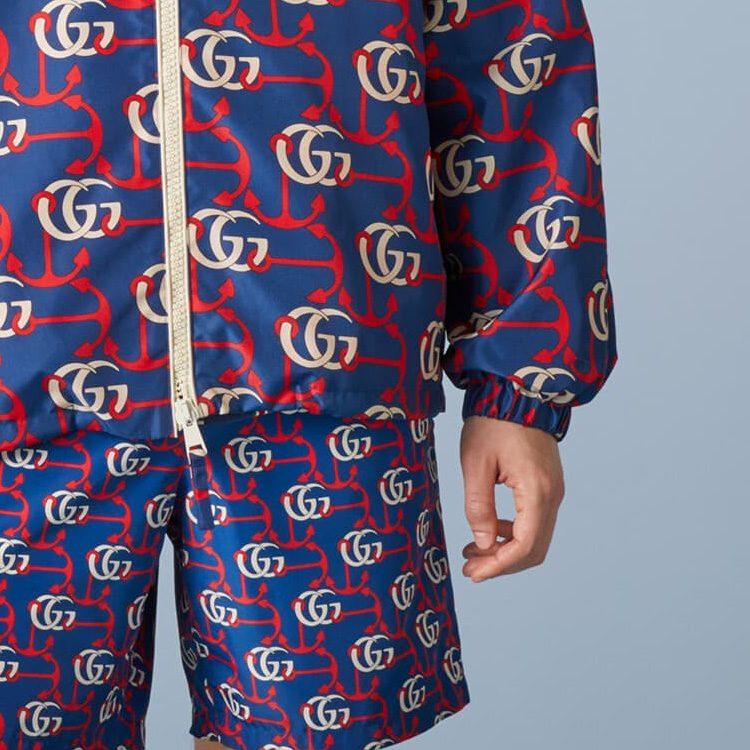 Gucci Gg Monogram Supreme Jacket 739749-ZAMX0-4956