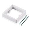 20mm Light Switch Surround Single Socket Spacer Electrical Installation Accessory for Enhances Wall Depth Solution