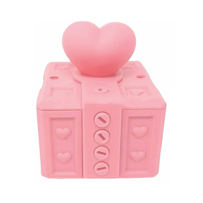 

Раздражающая подарочная коробка с винтами 3D-розыгрышная коробка с винтами Упаковочная коробка для подарков на День святого Валентина Подарочная коробка со скрытым отделением розовый