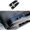 Crewcab Rear Doors 2pcs Carbon Fiber Look Interior Door Armrest Window Switch Panel Cover Trim for Toyota Tacoma 2016-2023