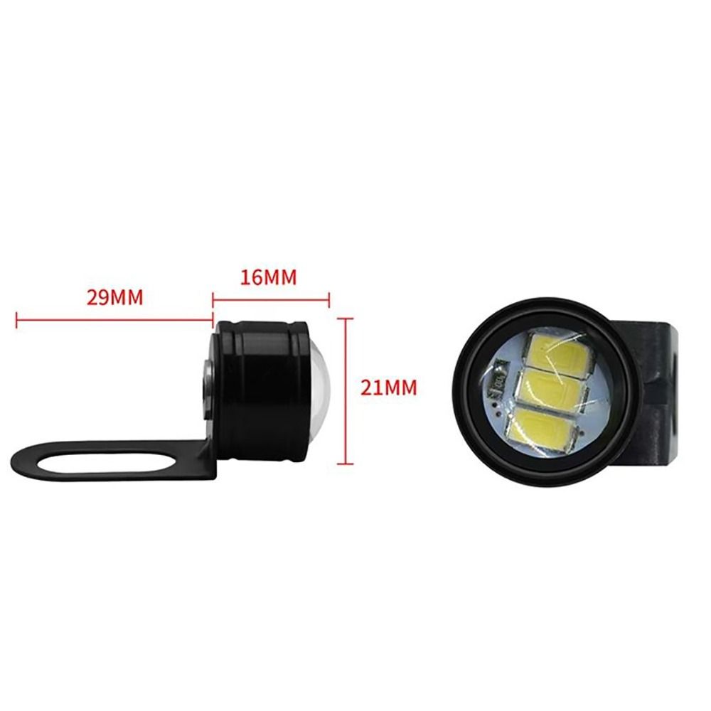 High Visibility Backup Light Waterproof Brake LED Decorative Parking Light  Motorcycle Accessories