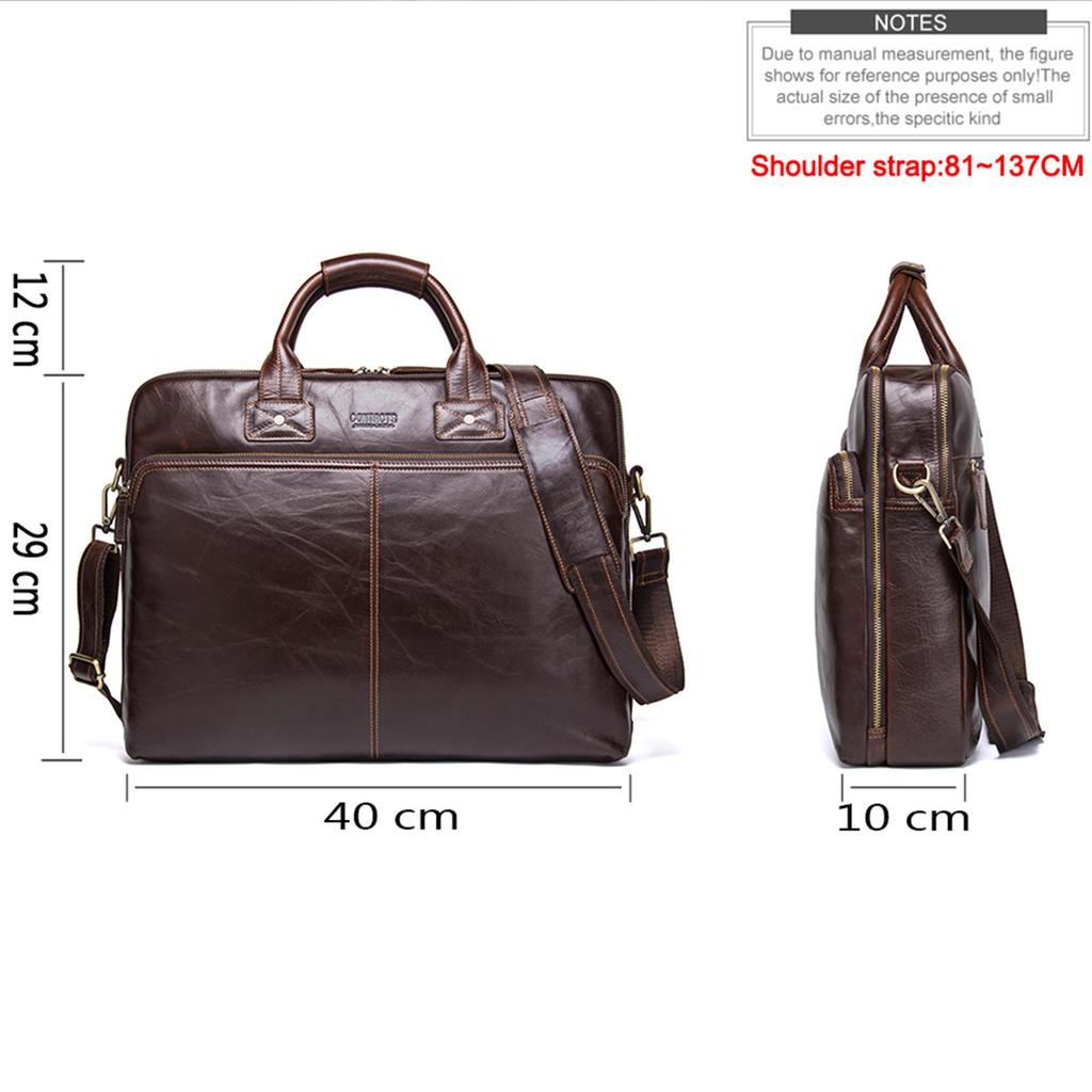 pure leather briefcases