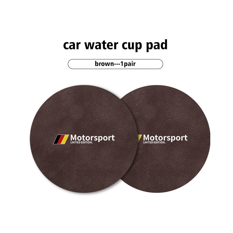 Car Interior Coasters Water Cup Slot Non-Slip Mat Shockproof Pad For BMW E84 E87 E90 E91 E92 E93 F10 F20 F30 F40 F15 F25 F26