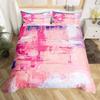 Ombre Duvet Cover For Kids Boy GirlColorful Oil Painting Bedding Set King Abstract Art Artwork Comforter Cover With Pillowcase
