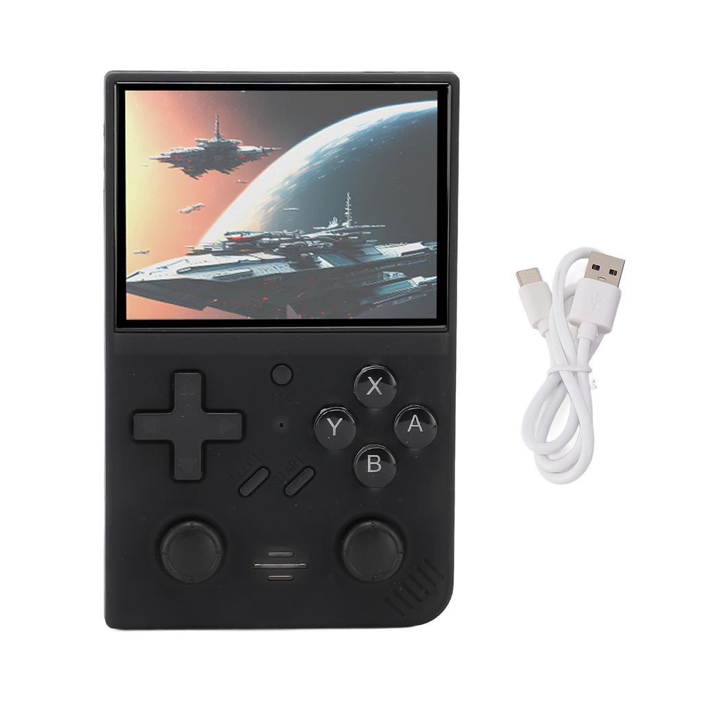 Handheld Retro Spielekonsole 3,5 Zoll IPS Bildschirm Open Source Tragbare Videospielkonsole mit Dual 3D