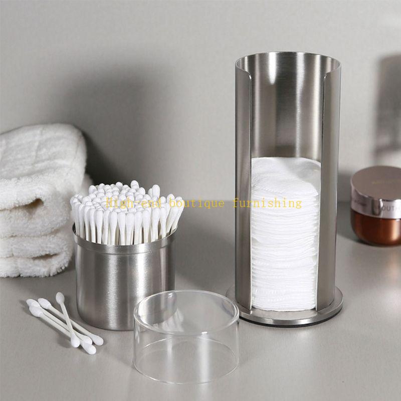 Stainless Steel Cotton Swab Storage Box Detachable Dustproof Cotton Pad Contain China Mainland 2750₽