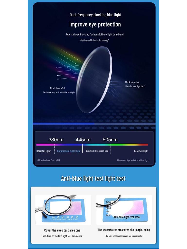 New Foldable Anti-Blue Light Screwless Reading Glasses - Unisex Pocket Design