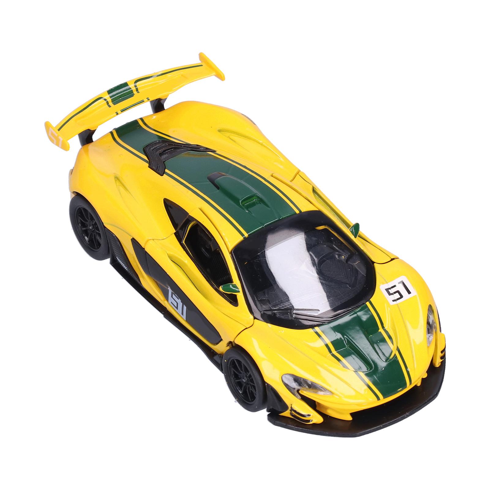 Electronic Openable Door Car Model 1:32 Simulation Pull Back Sports Car Vehicle Model