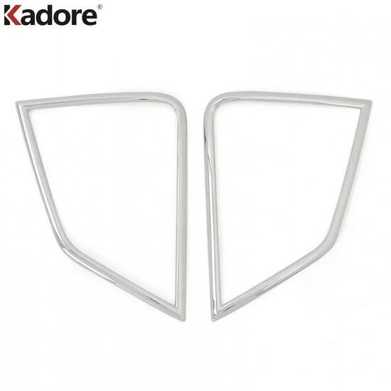 Front Fog Light Lamp Cover Trim For Mitsubishi Eclipse Cross 2017 2018 Chrome Car Accessories Head Foglight Bezel Trim