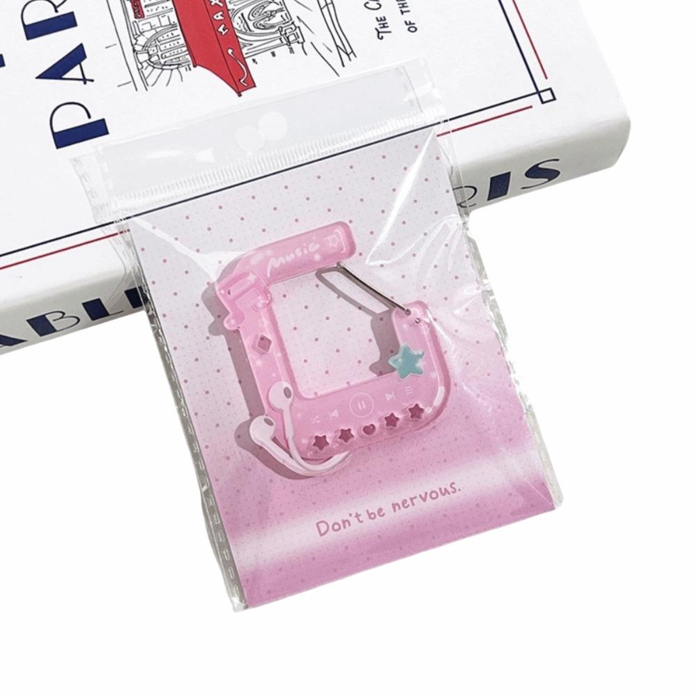 

Acrylic Climbing Hook Hollow Key Hanging New Climbing Buckle світло-рожевий колір