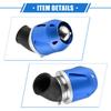 VekAuto Motorcycle Air Air Filter 35mm ID 90x60mm for Motorcycle ATV Durable Aluminum Alloy Blue