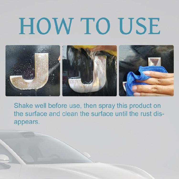 Iron Powder Removers 100ml Car Rust Removers Spray Rust Removal of Various Metals