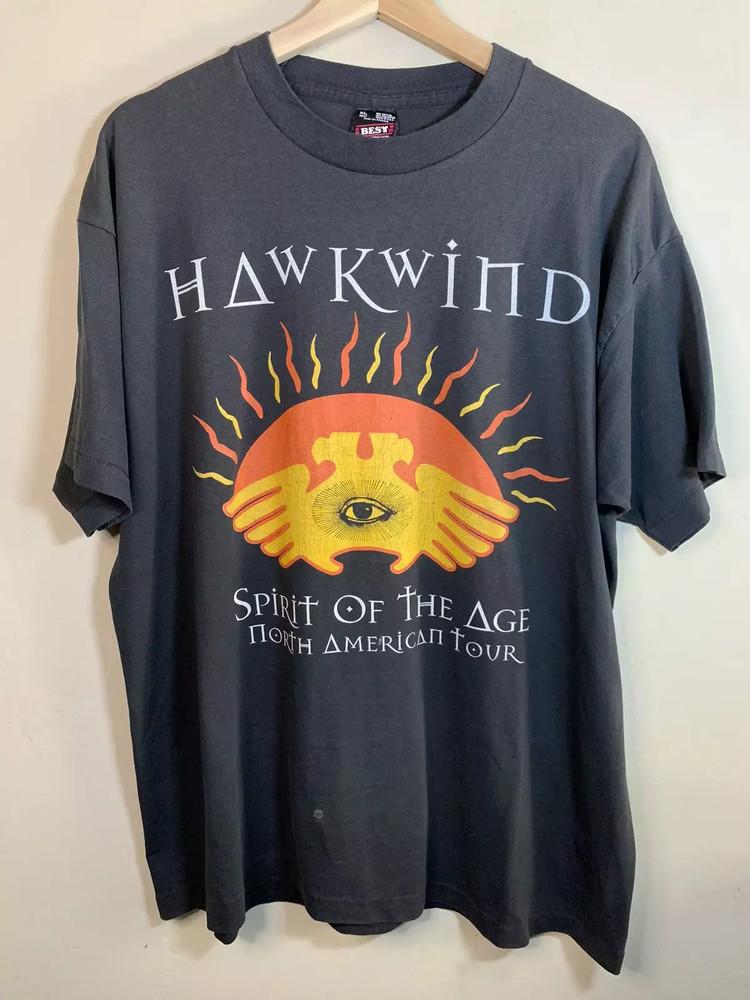 1995 Hawkwind Spirit Of The Age Tour Size S-5XL SS368 Unisex T-Shirt XXXXL