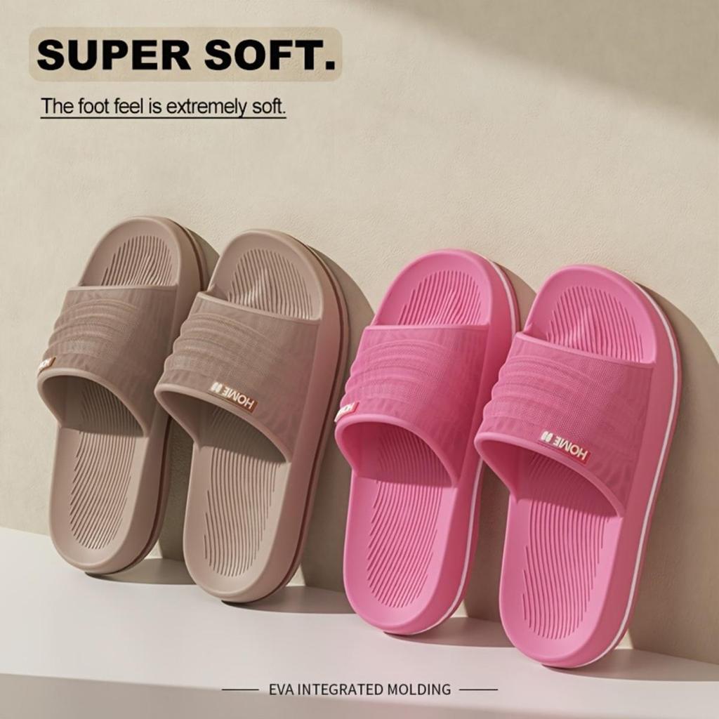 Damen Herren Hausschuhe Hausschuhe EVA Dicke Unterseite Anti-Rutsch Badezimmer Hausschuhe Anti-Geruch