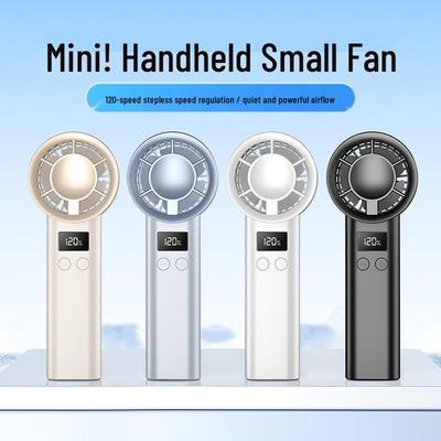 Cross-Border High-Speed Handheld USB Rechargeable Mini Fan with 100 Speeds