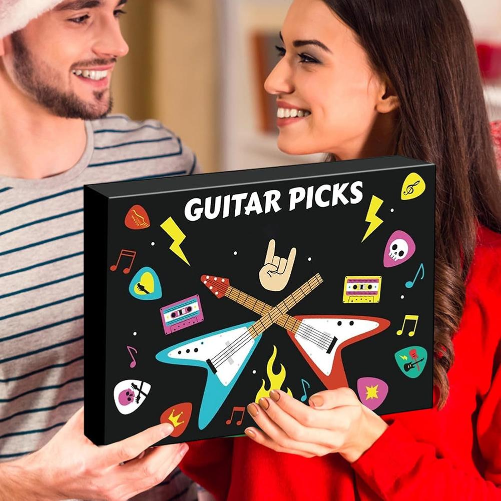 

Xmas Advents Calendar For Music Lovers Portable Compact Guitar Tuner For Acoustic Electric Bass Guitar China Mainland