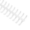 10Pcs Binding Spines Spirals Coils Combs 30 Holes Plastic Strip for Loose Leaf 1Celsius2in Diameter