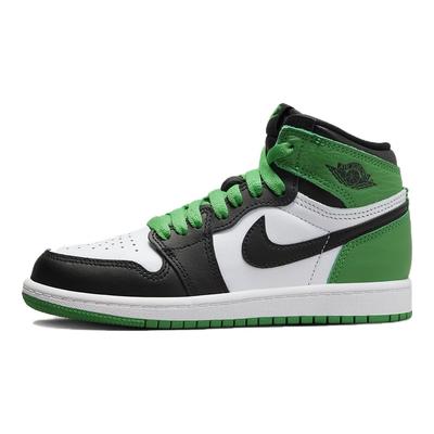 Air 1 Retro High OG PS Lucky Green Dětské tenisky Černá Bílá FD1412-031