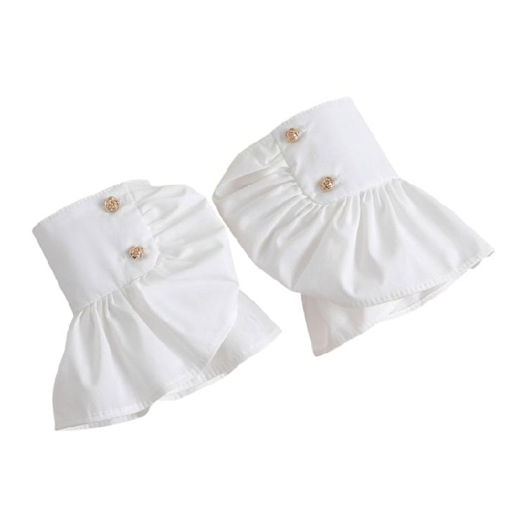 Skjortärmar Dekorativa Manschetter Ärmar Dam Handledsmanschetter Tröja Falska Ärmar