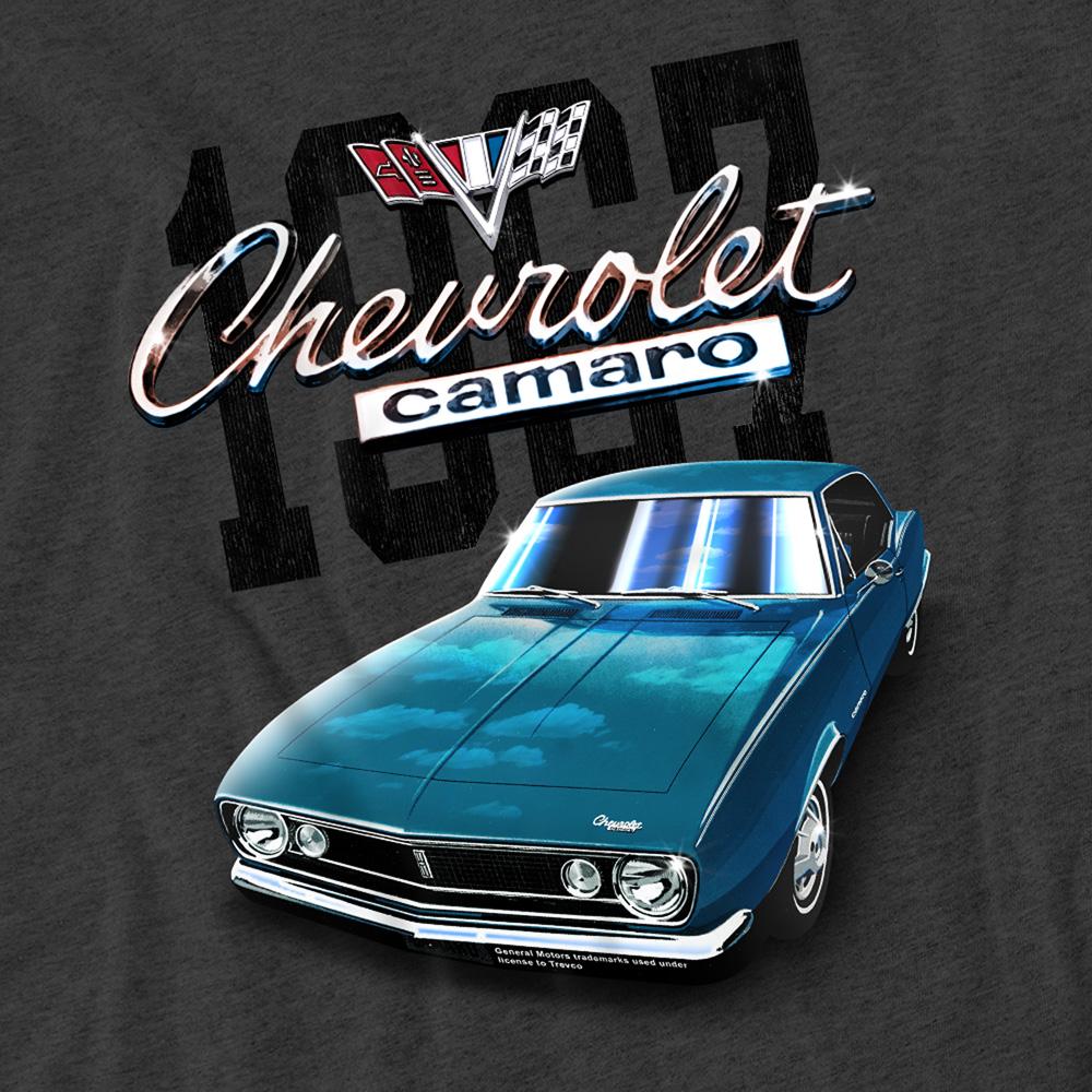 Chevrolet Unisex-Erwachsenen Classic Camaro Heather T-Shirt
