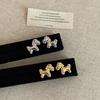 Unique Design Cartoon Animal Earrings Metallic Gold Silver Colt Horse Earrings Plated Alloy Statement Dangle Ear Jewelry