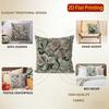 2D Floral 3D-Embossed Pattern Pillow Covers For Home Pattern Cushion Cover Suitable For Sofa Bedroom Car Pillow Cover